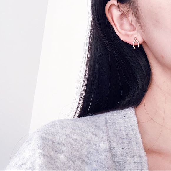 HP🌟Cactus and Wish Bone Stud Earrings - Picture 5 of 5